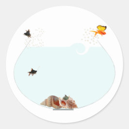 Dream Big EnKuvert Seals Runt Klistermärke