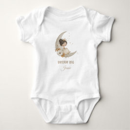 Dream Big Fairy Måne Child - Personlig Namn T Shirt