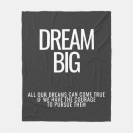 Dream Big Fleece Blanket