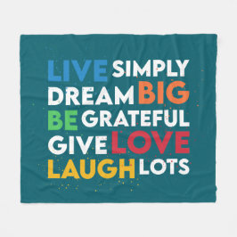 Dream Big Fleecefilt