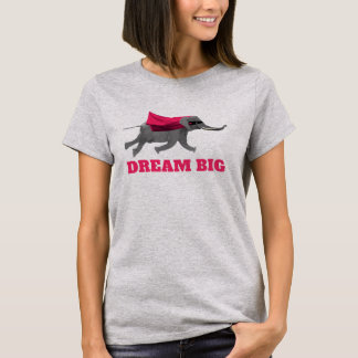 Dream big Flying elephant Tee Shirt