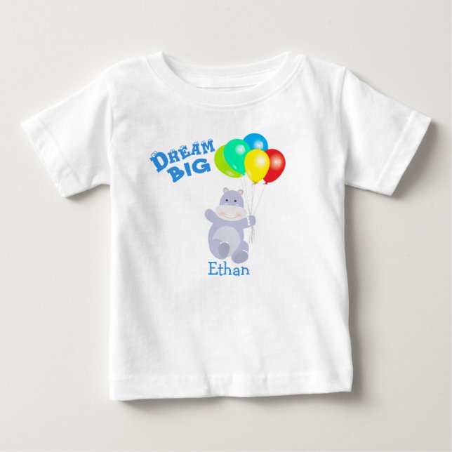 Dream Big Hippo Balloons Äventyr Tröja (Framsida)