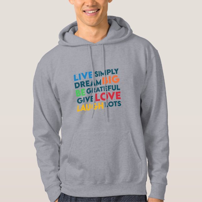 Dream Big Hoodie (Framsida)