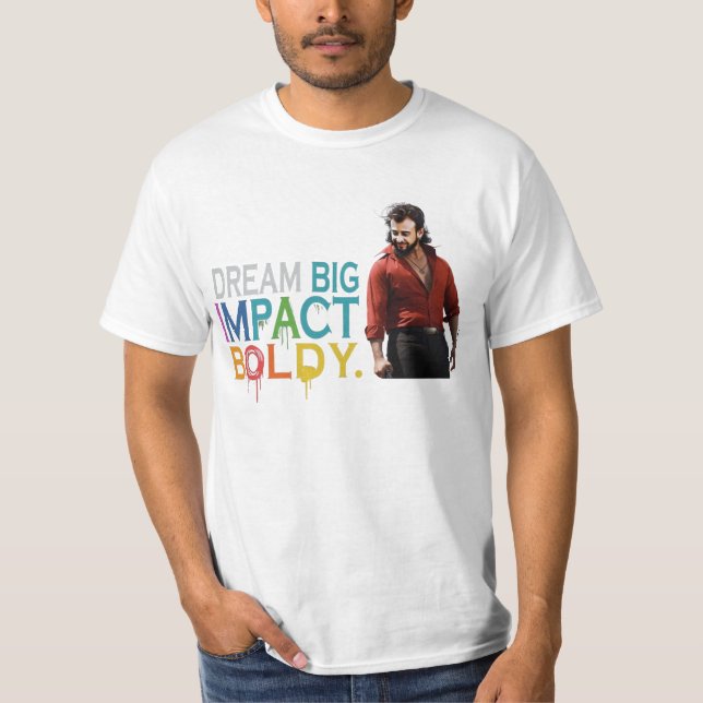Dream Big Impact Bolely T-Shirt (Framsida)