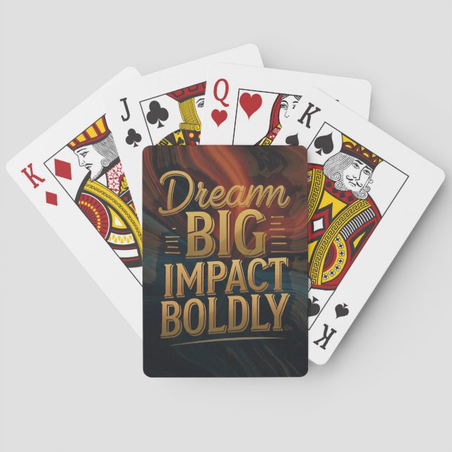 Dream Big Impact Bolly Casinokort (Baksidan)
