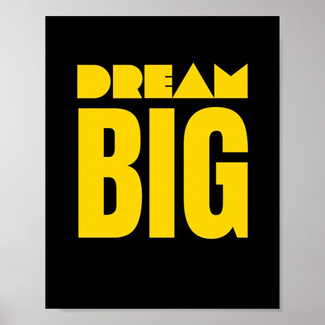 Dream Big Inspiration Poster (Framsidan)