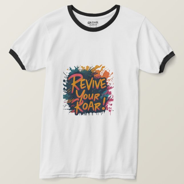 "Dream Big: Inspirational Quote Tee" T Shirt (Design framsida)