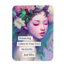 Dream Big, inspirationsoffert för dotter Magnet