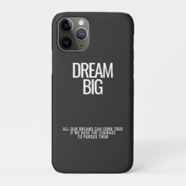 Dream Big iphone case