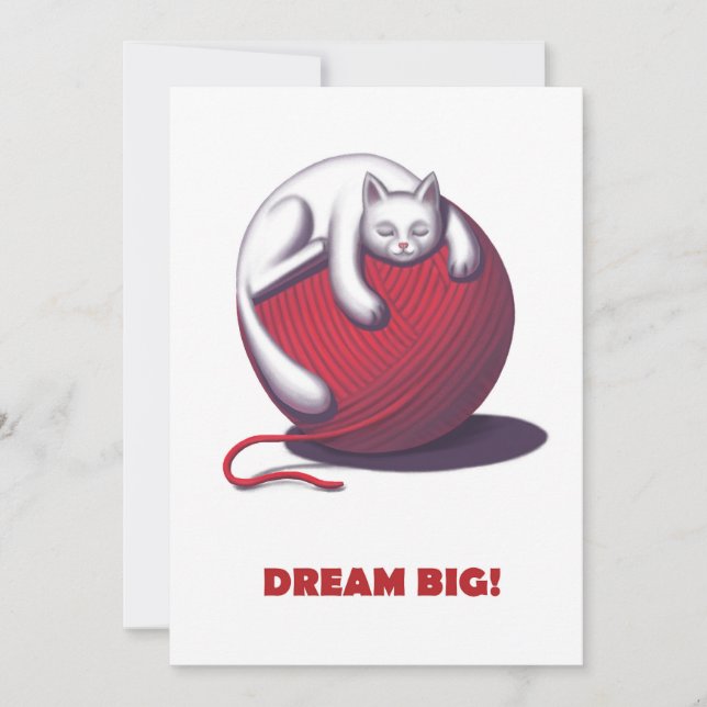 Dream Big Julkort (Framsida)