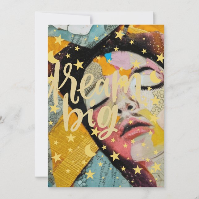Dream Big Julkort (Framsida)