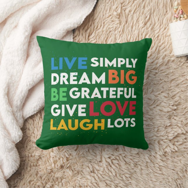 Dream Big Kudde (Filt)