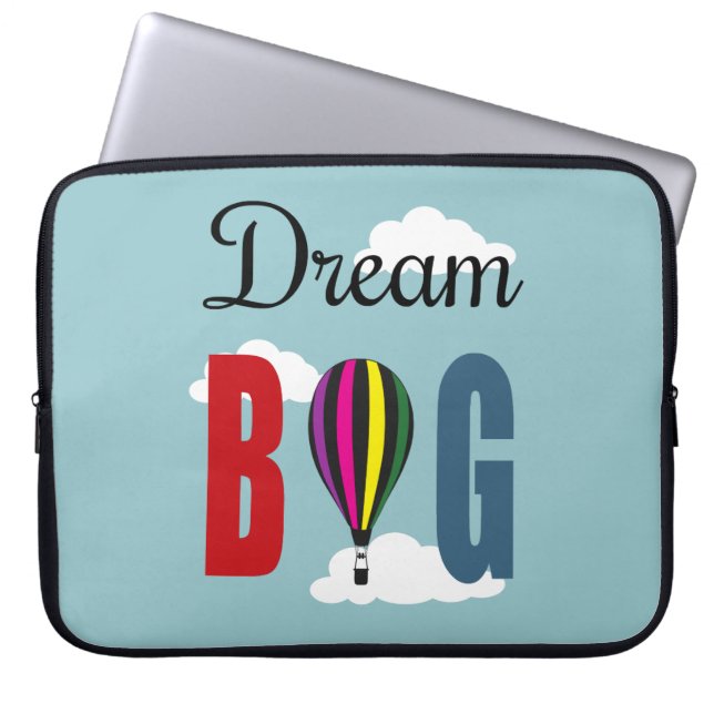 Dream big laptop fodral (Framsidan)