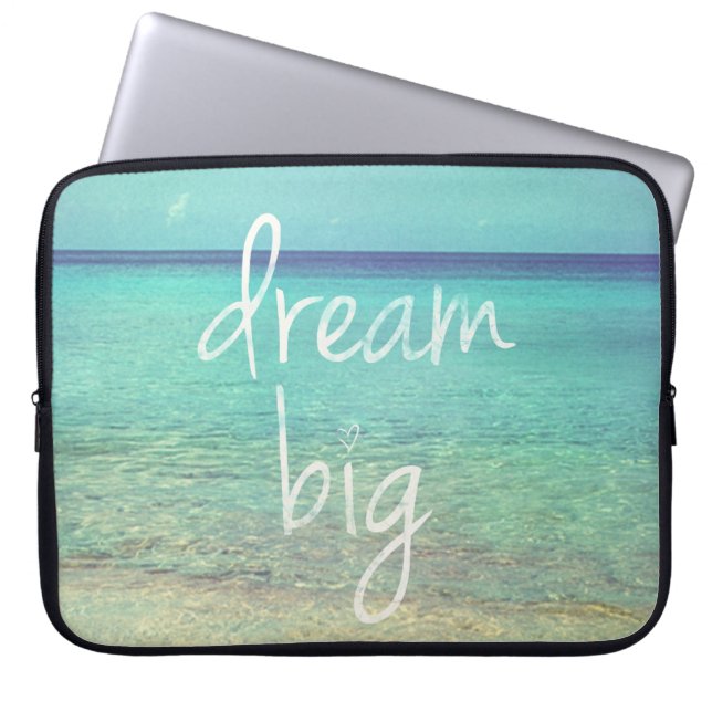 Dream big laptop sleeve (Framsidan)