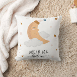 Dream big liten en personlig namn cushion kudde