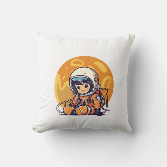 Dream Big, Little Astronaut Kudde (Framsida)