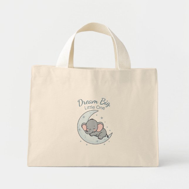Dream Big, Little One Mini Tygkasse (Framsidan)
