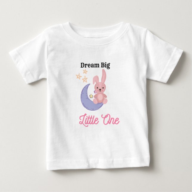 "Dream Big, Little One" Småbarn T-Shirt (Framsida)