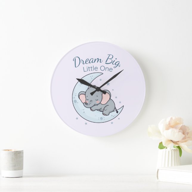 Dream Big, Little One Stor Klocka (Hem)
