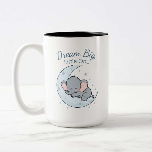 Dream Big, Little One Två-Tonad Mugg (Vänster)