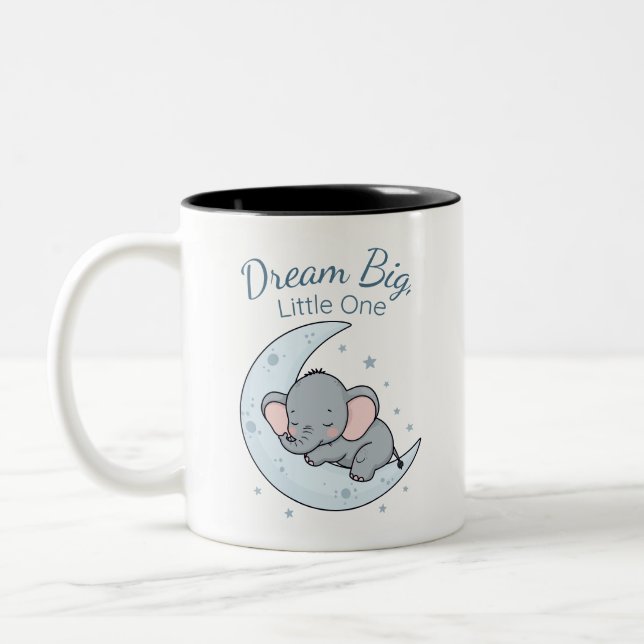 Dream Big, Little One Två-Tonad Mugg (Vänster)