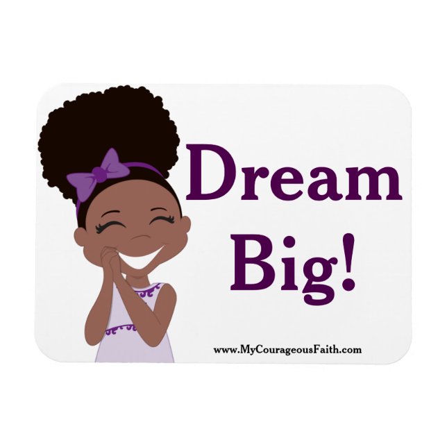 Dream Big! Magnet (Horisontell)