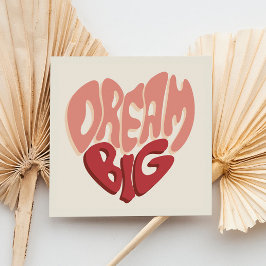 Dream Big: Meaningful Satt for Success Julkort