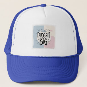 Dream Big - Motivational Typography Design Keps
