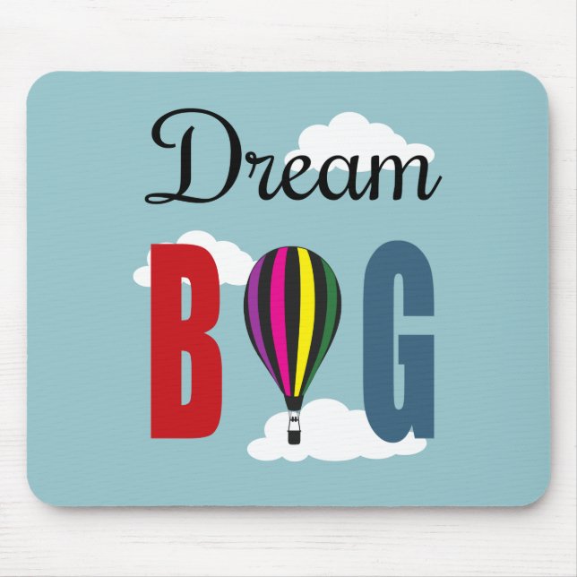 Dream big musmatta (Framsidan)