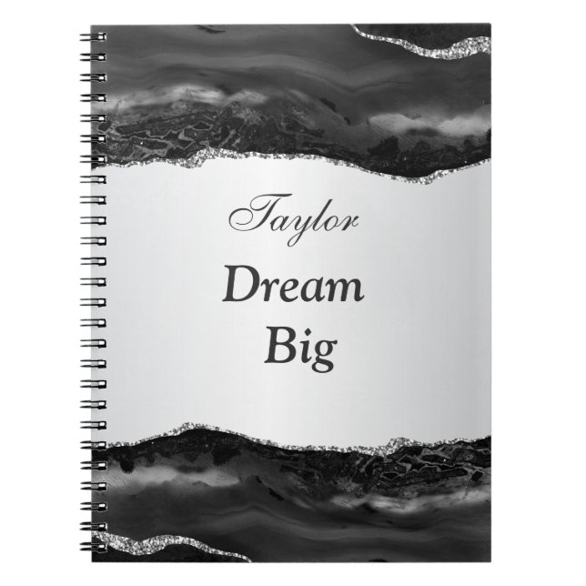 Dream Big Notebook Anteckningsbok (Framsidan)