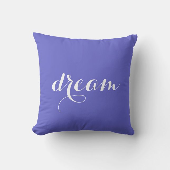 DREAM BIG och få det att hända Dekorativ kudde (Framsida)