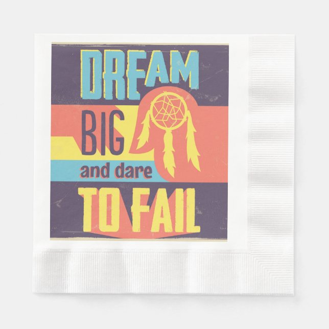 Dream Big Pappersservett (Framsidan)