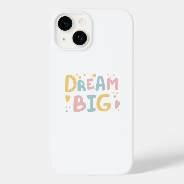 Dream Big Pastel Hearts (Baksida)