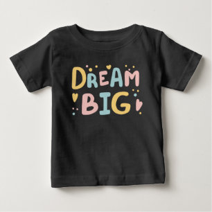 Dream Big Pastel Hearts T Shirt