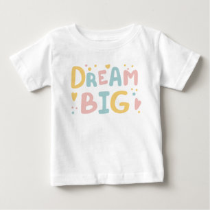 Dream Big Pastel Hearts T Shirt