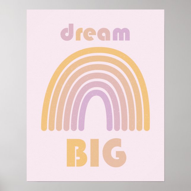 Dream BIG Poster (Framsidan)