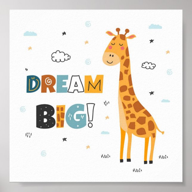 Dream Big Poster (Framsidan)