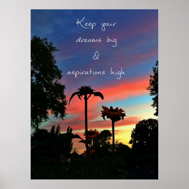 Dream big poster (Framsidan)