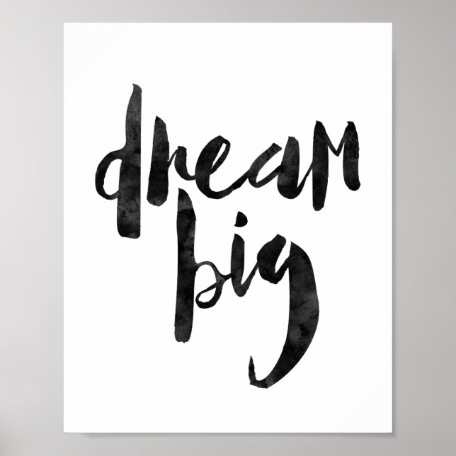 Dream Big Poster (Framsidan)