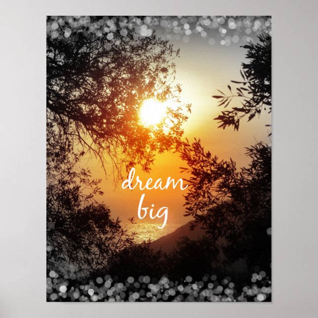 Dream Big Quote Poster (Framsidan)