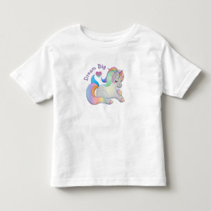 Dream Big Rainbow Unicorn T Shirt