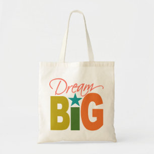 Dream BIG-säck - välj stil & färg Tygkasse