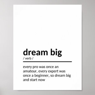 Dream Big Sayed Poster