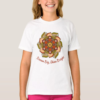 Dream Big, Shine Bright Barns Mandala T Shirt