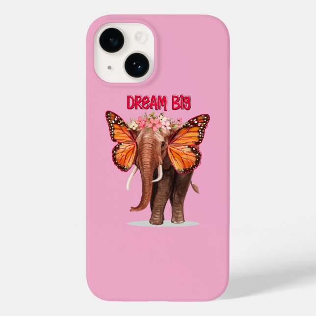 Dream Big som en elefant inspirationslös (Baksida)