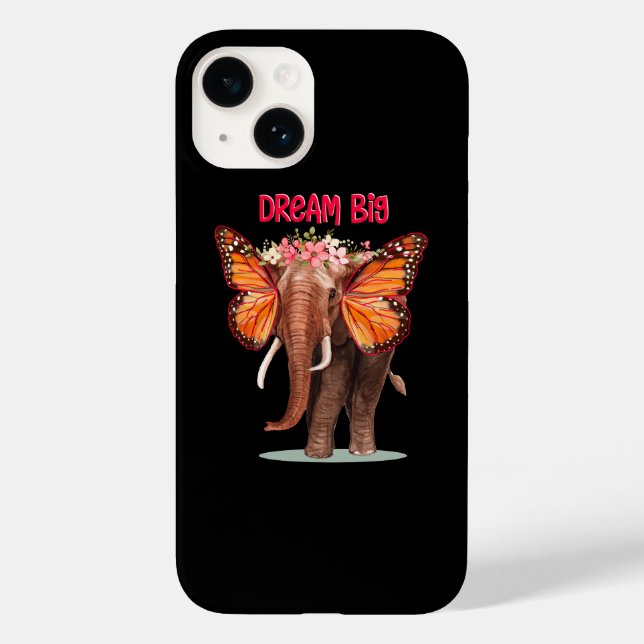 Dream Big som en elefant inspirationslös (Baksida)