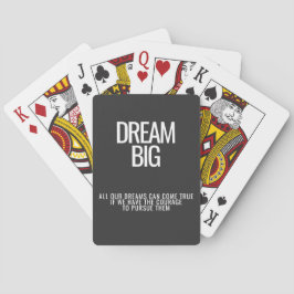 Dream Big-spelkort Casinokort
