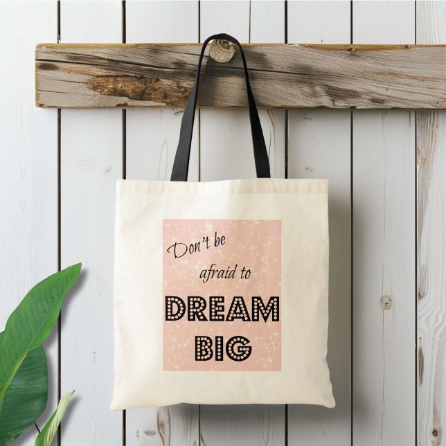 Dream Big Tote Bag Tygkasse (Skapare uppladdad)