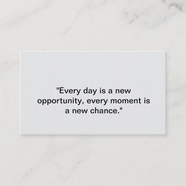 "DREAM BIG" VISITKORT (Framsida)