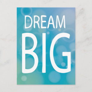 Dream Big Vykort